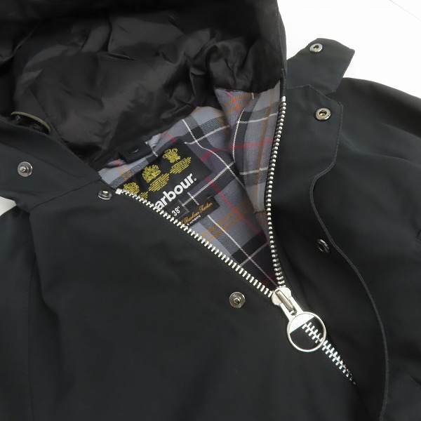 実際に弊社で買取させて頂いたBARBOUR/バブアー HOODED BEDALE SL 2L/フーデッド ビデイル ジャケット/38の画像 5枚目