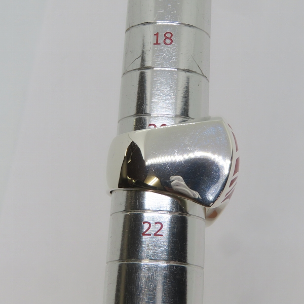 実際に弊社で買取させて頂いた【証明書】CRAZY PIG/クレイジーピッグ UINION JACK RING  ユニオンジャックジャックリング 21号の画像 6枚目