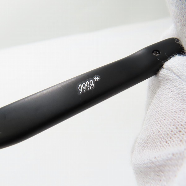 実際に弊社で買取させて頂いた999.9/フォーナインズ 眼鏡/メガネフレーム/アイウェア M-96 9103の画像 6枚目