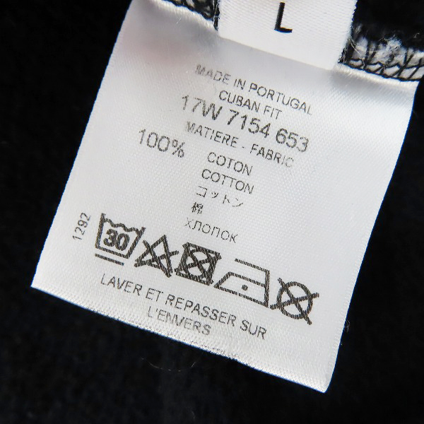 実際に弊社で買取させて頂いた【JPタグ】GIVENCHY/ジバンシィ イラストプリント クルーネックスウェット 17W 7154 653/L の画像 4枚目