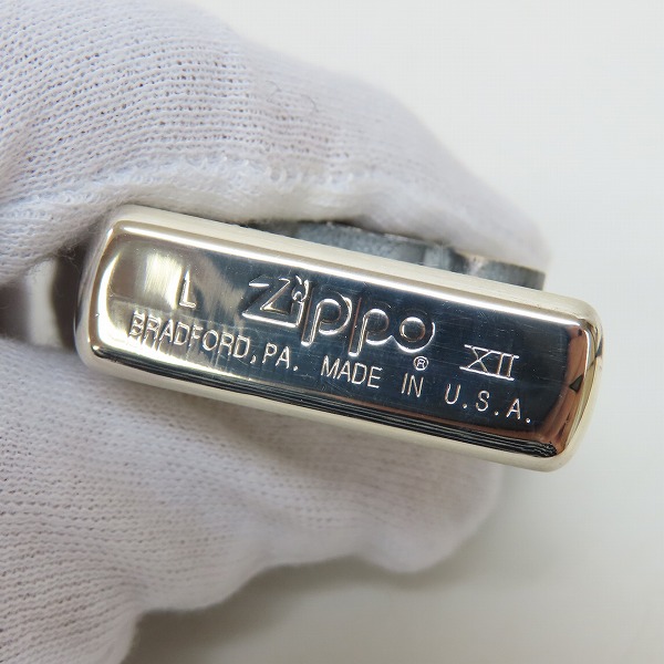 実際に弊社で買取させて頂いたZIPPO/ジッポー HARLEY DAVIDSON/ハーレーダビッドソン 95TH ANNIVERSARY 4号車 1996年製の画像 2枚目