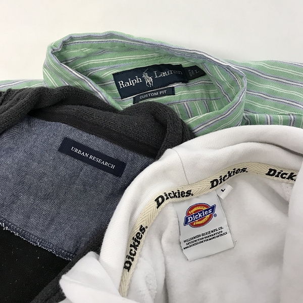 実際に弊社で買取させて頂いた【おまとめ】ラルフローレン/アーバンリサーチ/ディッキーズ 他 シャツ/カーディガン/パーカー 等の画像 1枚目