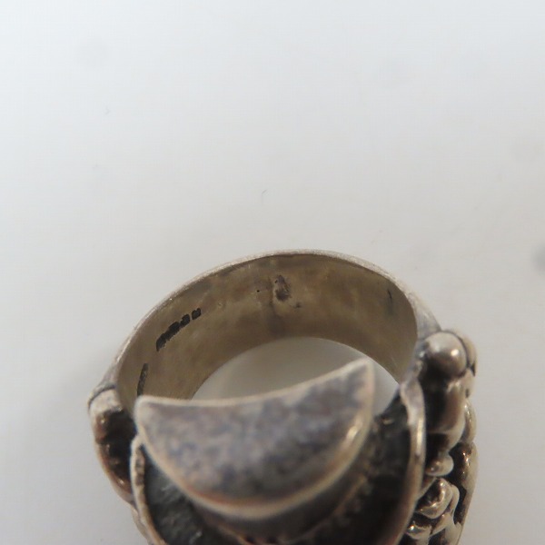 実際に弊社で買取させて頂いたCRAZY PIG/クレイジーピッグ チーキーゴメス マスコットリング 15号の画像 8枚目