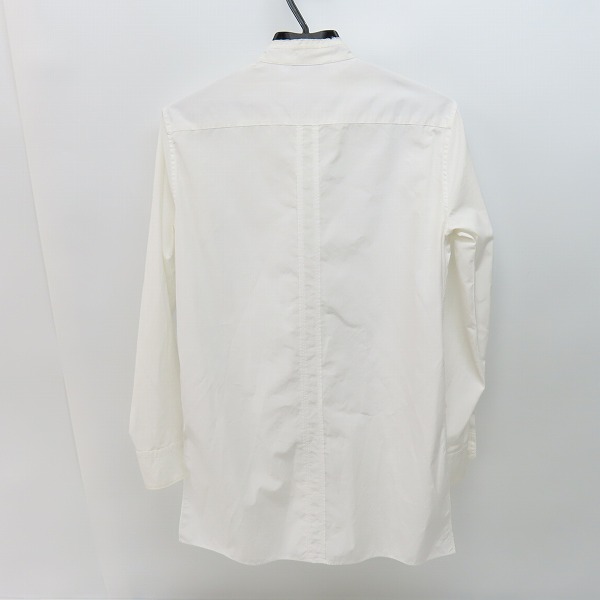 実際に弊社で買取させて頂いたHELMUT LANG/ヘルムートラング 長袖シャツ ホワイト 16-5308230/S の画像 1枚目