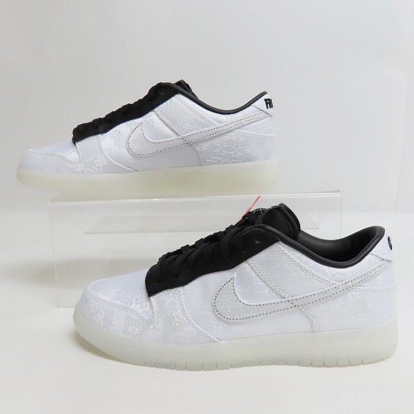 実際に弊社で買取させて頂いた【未使用】NIKE×CLOT×FRAGMENT DESIGN/ナイキ×クロット×フラグメント デザイン DUNK LOW SP/ダンクロー FN0315-110/27の画像 3枚目