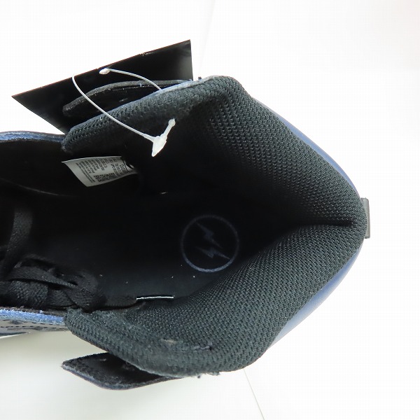 実際に弊社で買取させて頂いた【未使用】NIKE×FRAGMENT DESIGN/ナイキ×フラグメントデザイン DUNK HI/F ダンクハイ ミッドナイトネイビー DJ0383-400/28.5の画像 4枚目