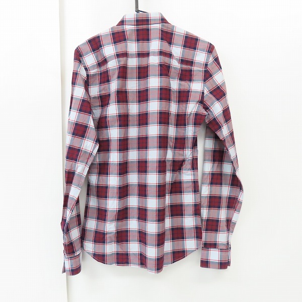 実際に弊社で買取させて頂いたGIVENCHY/ジバンシィ チェック 長袖ボタンシャツ /37の画像 1枚目