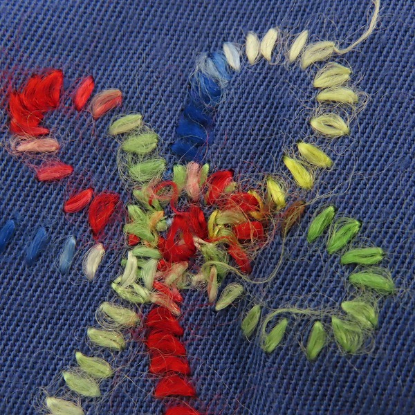 実際に弊社で買取させて頂いたH BAR C/エイチバーシー ヴィンテージ 刺繍 ウエスタンシャツ/長袖シャツの画像 4枚目