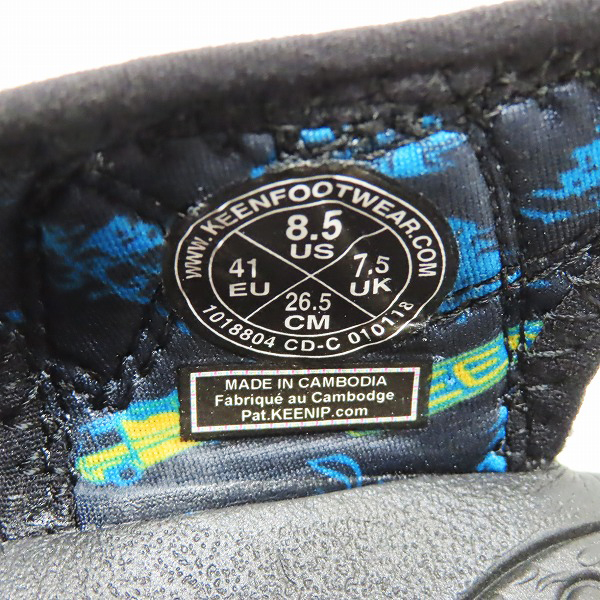 実際に弊社で買取させて頂いたKEEN/キーン NEWPORT RETRO ニューポート レトロ Original Tie Dye サンダル 1018804/26.5の画像 5枚目