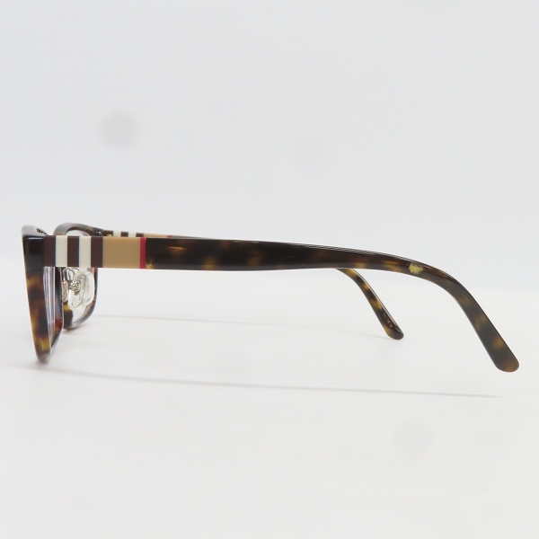実際に弊社で買取させて頂いたBURBERRY/バーバリー 度入り アイウェア/メガネフレーム B 2206-Dの画像 2枚目