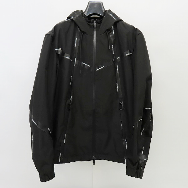 実際に弊社で買取させて頂いたEMPORIO ARMANI/エンポリオアルマーニ テープロゴ ジップアップジャケット 3G1B70 1NSDZ/50
