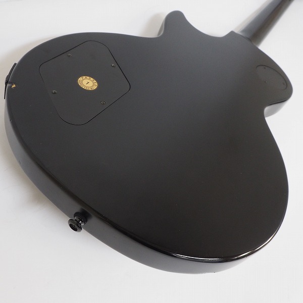 実際に弊社で買取させて頂いた★Epiphone/エピフォン Goth Les Paul Studio Pitch Black/ゴシック レスポール スタジオ ピッチブラック ギグケース付の画像 7枚目