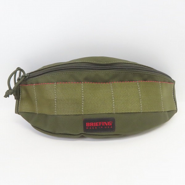 実際に弊社で買取させて頂いたBRIEFING/ブリーフィング TRIPOD/トライポッド ボディバッグ オリーブ系 BRF071219