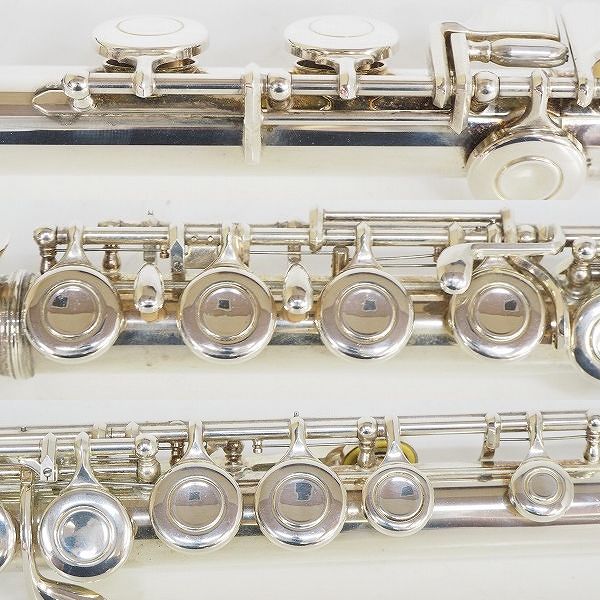 実際に弊社で買取させて頂いたNIKKON/ニッカン YFL-311/YFL311 フルート 頭部管銀製 Eメカ付 ハードケース付 の画像 5枚目