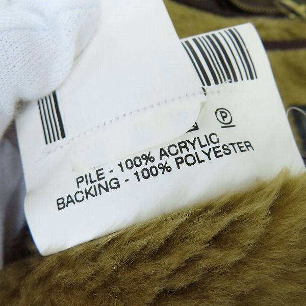 実際に弊社で買取させて頂いた【難有り】BARBOUR/バブアー CLASSIC BEAUFORT クラシック オイルドジャケット ライナー付き A830/C40の画像 6枚目