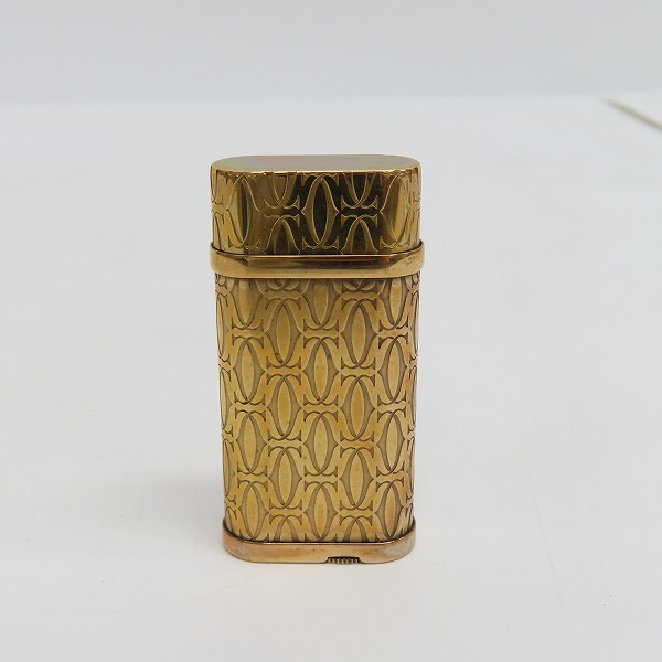実際に弊社で買取させて頂いたCartier/カルティエ ローラー ガスライター ゴールドの画像 1枚目