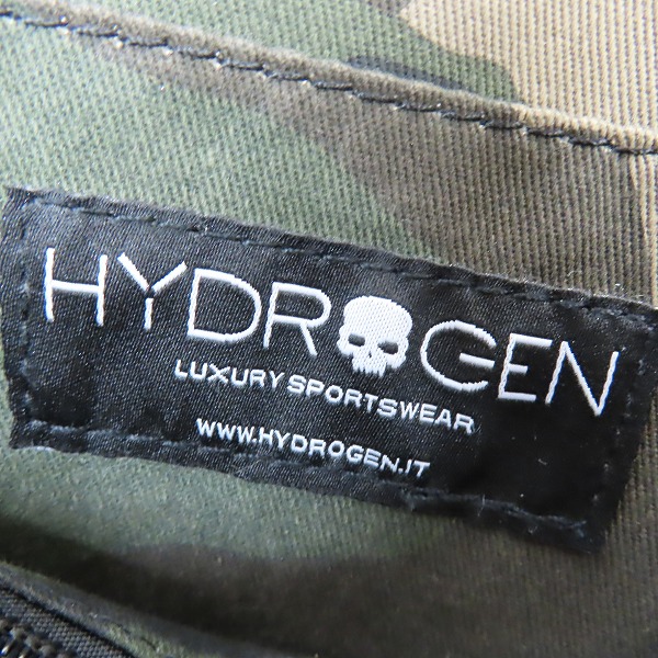 実際に弊社で買取させて頂いたHYDROGEN/ハイドロゲン ミニトートバッグ 内側カモフラ 迷彩 の画像 4枚目
