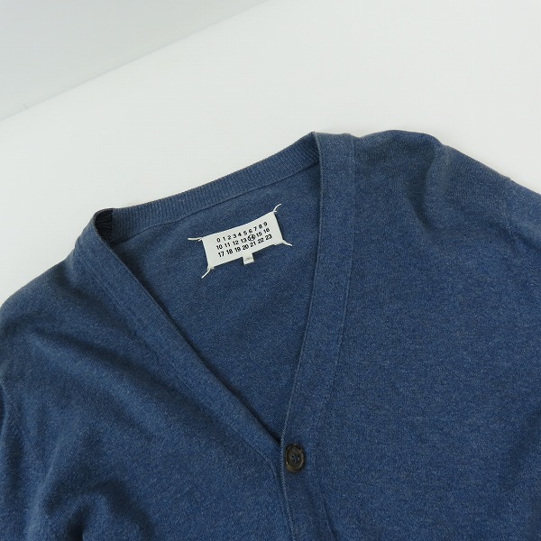 実際に弊社で買取させて頂いたMaison Martin Margiela 14/メゾンマルタンマルジェラ 12SS エルボーパッチ カーディガン S30HA0499 S14255/Lの画像 6枚目