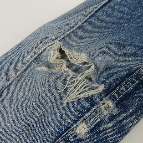 実際に弊社で買取させて頂いた【難有り】LEVI’S/リーバイス 507XX 2nd/セカンド 両面タブ/刻印17 ヴィンテージ/ビンテージ デニムジャケット の画像 9枚目