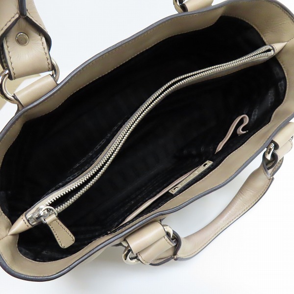 実際に弊社で買取させて頂いたCELINE/セリーヌ ブギーバッグ ベージュ ハンドバッグ WC-BB-0078の画像 3枚目