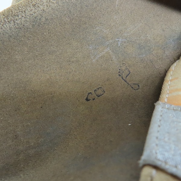 実際に弊社で買取させて頂いたSTUSSY x Birkenstock TATAMI/ステューシー× ビルケンシュトック× タタミ コラボ 25周年 記念 サンダル/40の画像 5枚目