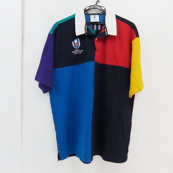 実際に弊社で買取させて頂いたCANTERBURY/カンタベリー ラグビー ワールドカップ2019 ショートスリーブ ハーレクイーンジャージ  VWD39114/3L