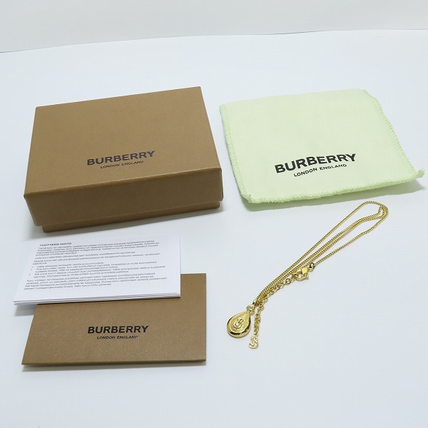 実際に弊社で買取させて頂いたBurberry/バーバリー ティアドロップ ネックレスの画像 9枚目