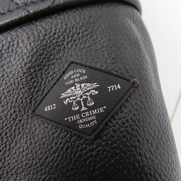 実際に弊社で買取させて頂いたCRIMIE/クライミー WESTERN AWARD JACKET 牛革 袖レザー スタジャン C1H5-JK05 /XSの画像 2枚目