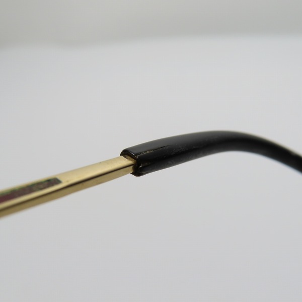 実際に弊社で買取させて頂いたDUNHILL/ダンヒル 度入り眼鏡/メガネフレーム アイウェア 6086 43の画像 8枚目