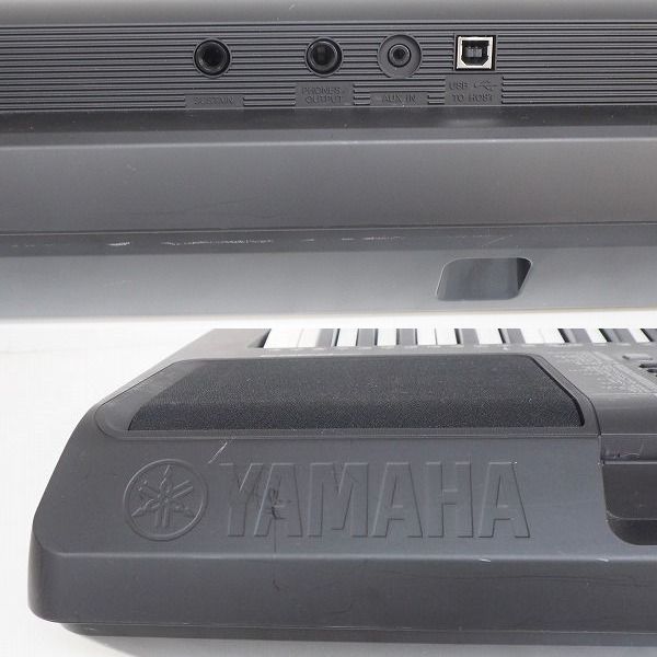 実際に弊社で買取させて頂いた★YAMAHA/ヤマハ PSR-E363 ポータトーン 電子キーボード 61鍵 2018年製【簡易動作確認済】の画像 6枚目