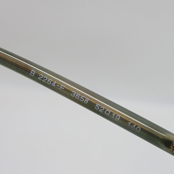 実際に弊社で買取させて頂いたBURBERRY/バーバリー メガネフレーム/アイウェア B2264-Fの画像 5枚目