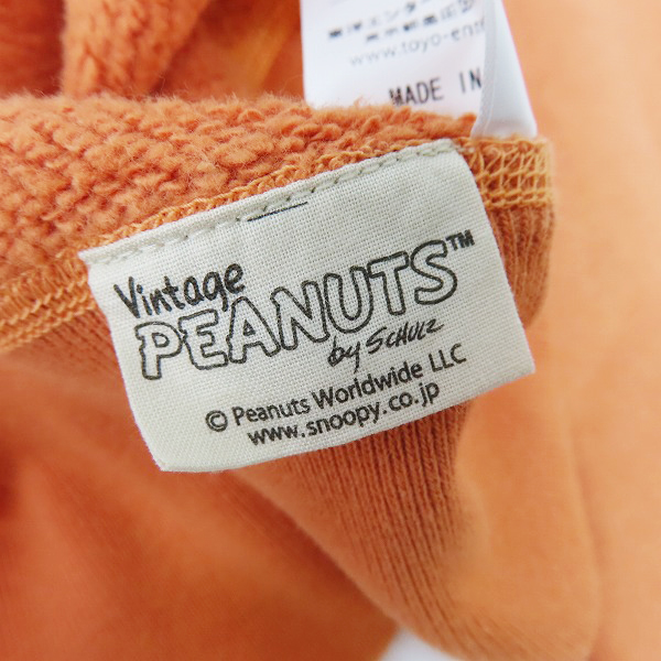 実際に弊社で買取させて頂いた【未使用】BUZZ RICKSON'S×PEANUTS /バズリクソンズ×ピーナッツ スヌーピー/スウェットトレーナー/Sの画像 5枚目