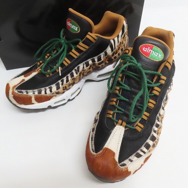 実際に弊社で買取させて頂いたNIKE×ATMOS/ナイキ×アトモス AIR MAX 95 OG DLX ANIMAL PACK エアマックス95 AQ0929-200 26.0