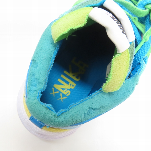 実際に弊社で買取させて頂いたNIKE×KAWS×sacai/ナイキ×カウズ×サカイ BLAZER LOW/ブレーザー ロー DM7901-400/27.0の画像 4枚目