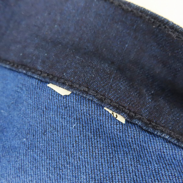 実際に弊社で買取させて頂いた【JPタグ】A|X ARMANI EXCHANGE/アルマーニ エクスチェンジ ストレッチデニムトラッカージャケット/6ZZB37 Z1GFZ/Sの画像 7枚目