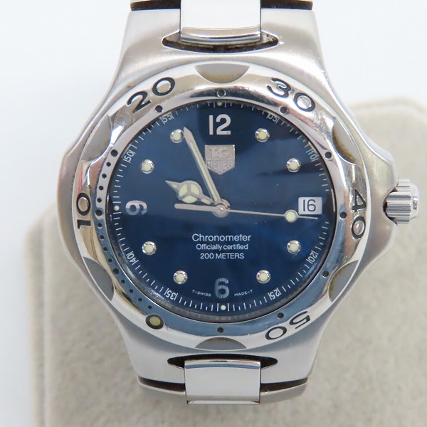実際に弊社で買取させて頂いたTAG Heuer/タグホイヤー キリウム デイト 200M 自動巻き クロノメーター WL5113