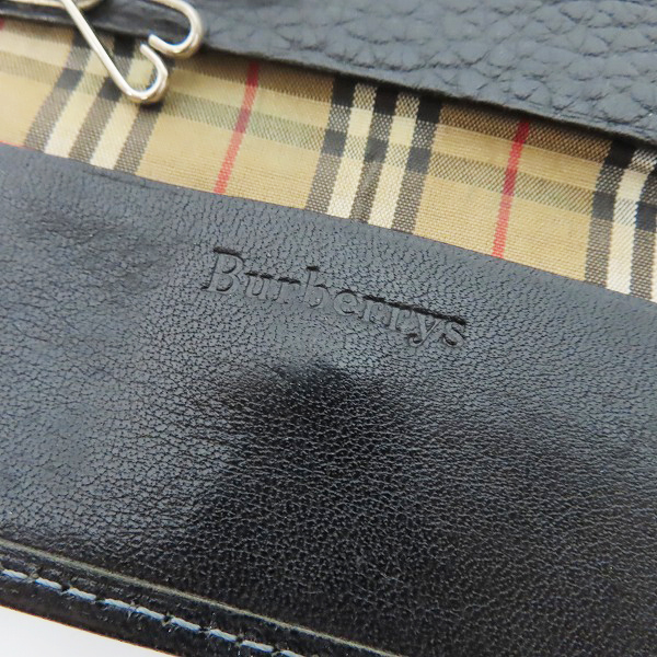 実際に弊社で買取させて頂いたBurberrys/バーバリーズ チェック柄 4連キーケースの画像 5枚目