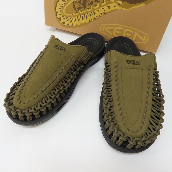 実際に弊社で買取させて頂いた【未使用】KEEN/キーン UNEEK 2 SLIDE/ユニーク ツー スライド サンダル 1022373/28
