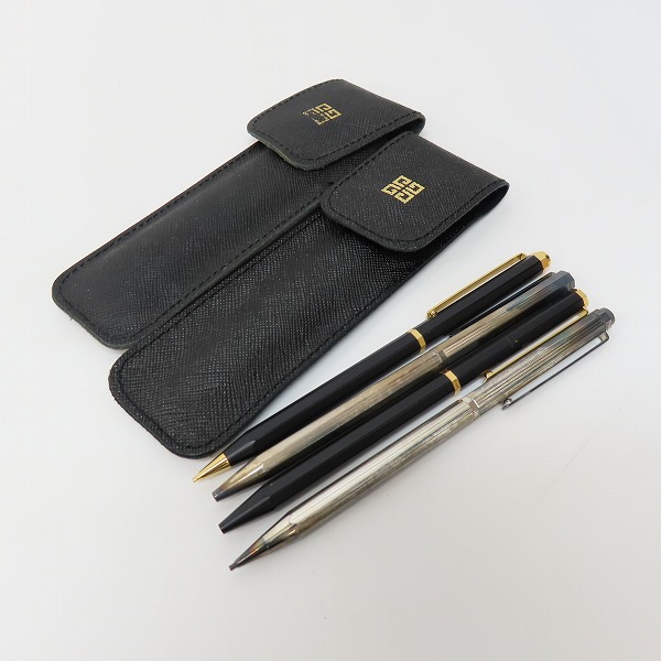 実際に弊社で買取させて頂いたGIVENCHY/ジバンシィ ボールペン/シャープペンシル 4本セットの画像 5枚目