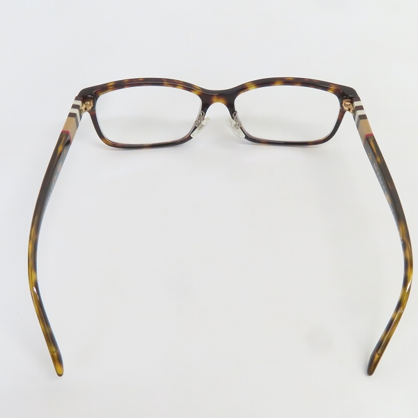 実際に弊社で買取させて頂いたBURBERRY/バーバリー 度入り アイウェア/メガネフレーム B 2206-Dの画像 3枚目