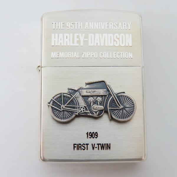 実際に弊社で買取させて頂いたZIPPO/ジッポー HARLEY DAVIDSON/ハーレーダビッドソン 95TH ANNIVERSARY 2号車 1996年製