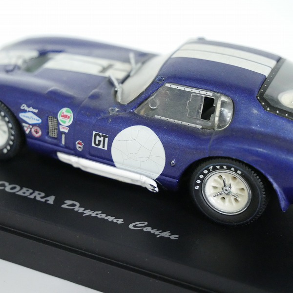 実際に弊社で買取させて頂いたKYOSHO/京商 1/43 COBRA DAYTONA COUPE/コブラ デイトナ クーペ  ブルー 03051A/ミニカーの画像 6枚目