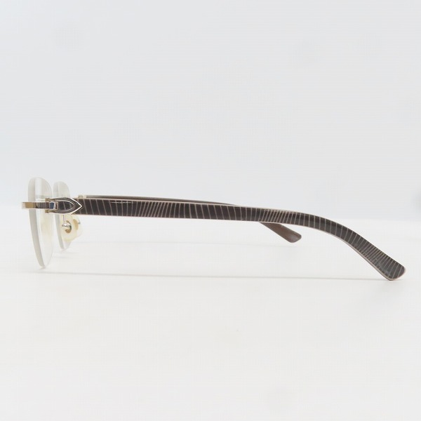 実際に弊社で買取させて頂いたCartier/カルティエ 4793567 メガネフレーム/アイウェア/眼鏡の画像 2枚目