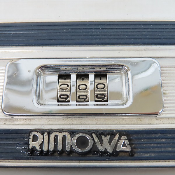 実際に弊社で買取させて頂いた【難有】RIMOWA/リモワ アルミ 2輪 90年代/キャリーケース/スーツケース/ヴィンテージ/ビンテージの画像 7枚目
