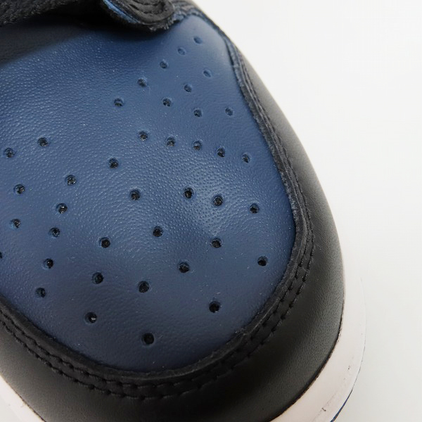 実際に弊社で買取させて頂いた【未使用】NIKE×FRAGMENT DESIGN/ナイキ×フラグメントデザイン DUNK HI/F ダンクハイ ミッドナイトネイビー DJ0383-400/27.0の画像 6枚目