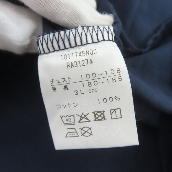 実際に弊社で買取させて頂いた【未使用】CANTERBURY/カンタベリー ラグビー 日本代表 ブリティッシュ&アイリッシュ・ライオンズ  Tシャツ RA31274/3Lの画像 3枚目