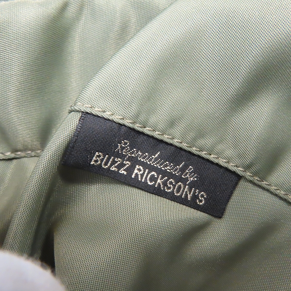 実際に弊社で買取させて頂いたBUZZ RICKSON'S/バズリクソンズ L-2B フライトジャケット BR11132/Mの画像 3枚目