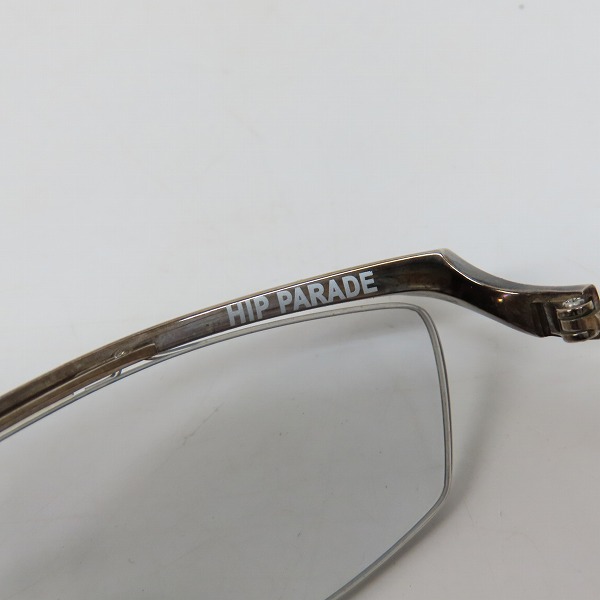実際に弊社で買取させて頂いたLESS THAN HUMAN×HIP PARADE/レスザンヒューマン×ヒップパレード T-FIVE 1010 度入り 眼鏡/メガネフレームの画像 7枚目