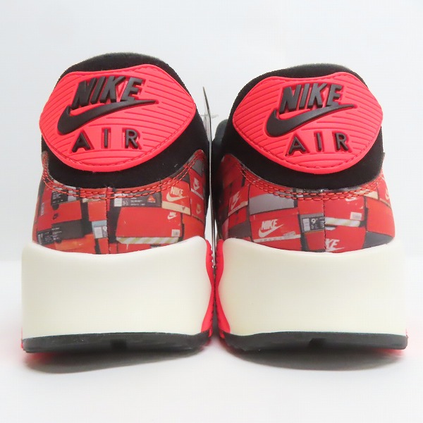実際に弊社で買取させて頂いた【未使用】NIKE×atmos/ナイキ×アトモス AIR MAX 90 PRNT エアマックス90 AQ0926-001 26.5の画像 1枚目