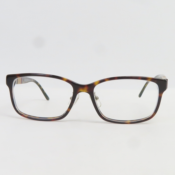 実際に弊社で買取させて頂いたBURBERRY/バーバリー 度入り アイウェア/メガネフレーム B 2206-Dの画像 1枚目